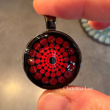 Load image into Gallery viewer, Red Pendant Necklace
