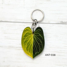 Load image into Gallery viewer, Anthurium Leaf Keychain Multiple Options