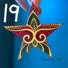 Load image into Gallery viewer, Mustofa's Christmas Star Ornament Collection Multiple Options