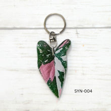 Load image into Gallery viewer, Syngonium Leaf Keychain Multiple Options
