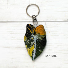 Load image into Gallery viewer, Syngonium Leaf Keychain Multiple Options