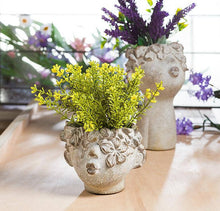 Load image into Gallery viewer, Mini Kissing Face Planter-4"H