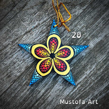 Load image into Gallery viewer, Unpainted Handmade Wooden Star by Mustofa Art
