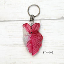 Load image into Gallery viewer, Syngonium Leaf Keychain Multiple Options