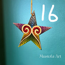 Load image into Gallery viewer, Mustofa's Christmas Star Ornament Collection Multiple Options