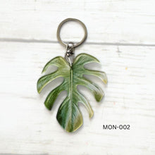 Load image into Gallery viewer, Monstera Leaf Keychain Multiple Options