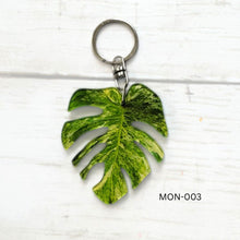 Load image into Gallery viewer, Monstera Leaf Keychain Multiple Options