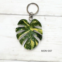 Load image into Gallery viewer, Monstera Leaf Keychain Multiple Options