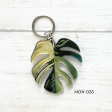 Load image into Gallery viewer, Monstera Leaf Keychain Multiple Options