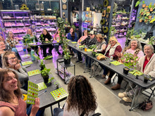 Load image into Gallery viewer, Group of people playing BINGO at The Black Thumb in Kalama, WA