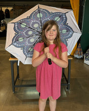 Load image into Gallery viewer, Blue Folding Umbrella