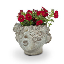 Load image into Gallery viewer, Mini Kissing Face Planter-4"H