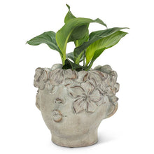 Load image into Gallery viewer, Lg Kissing Face Planter-11"H-463