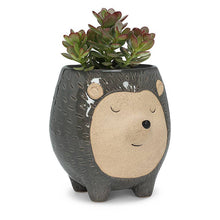 Load image into Gallery viewer, Tall Gry Hedgehog Planter-5"H