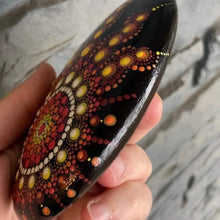 Load image into Gallery viewer, Fire Claw Mandala Stone - Christina Lee Dot Meditation Âû