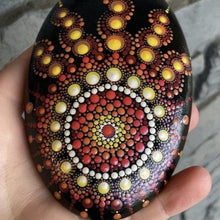 Load image into Gallery viewer, Fire Claw Mandala Stone - Christina Lee Dot Meditation Âû