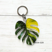 Load image into Gallery viewer, Monstera Leaf Keychain Multiple Options
