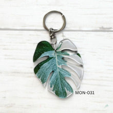 Load image into Gallery viewer, Monstera Leaf Keychain Multiple Options
