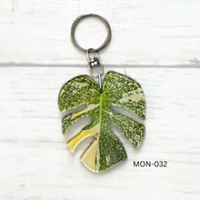 Load image into Gallery viewer, Monstera Leaf Keychain Multiple Options
