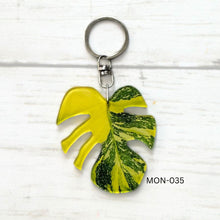 Load image into Gallery viewer, Monstera Leaf Keychain Multiple Options
