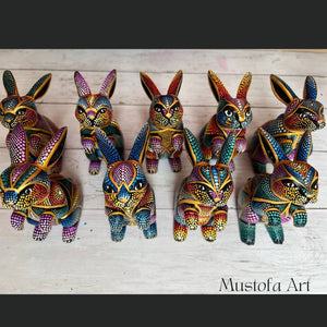 Bunny Rabbits by Mustofa Art