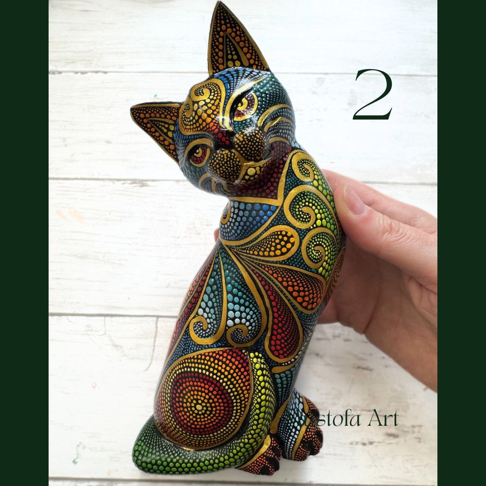 Preening Pussycat by Mustofa Art