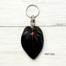 Load image into Gallery viewer, Anthurium Leaf Keychain Multiple Options
