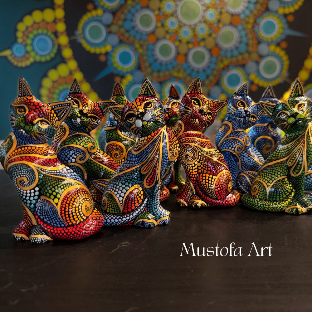 Preet the Posing Cat Multiple Options Available