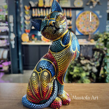 Load image into Gallery viewer, Preening Pussycat by Mustofa Art
