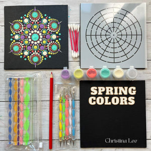 Spring Beginners Dotting Tool Kit by The Dot Shop Gallery - Spring Colors