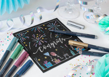 Load image into Gallery viewer, Metallic Multi-Surface Creative Markers, Set of 12
