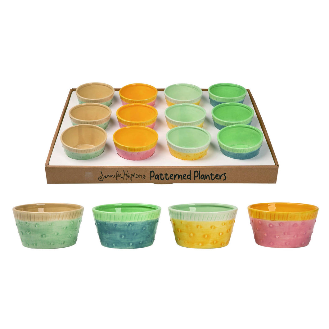 Dol Patterned Planters