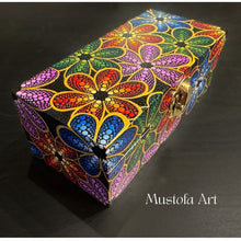 Load image into Gallery viewer, Small Trinket Box Hand Carved/Painted by Mustofa Art
