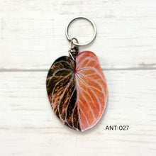 Load image into Gallery viewer, Anthurium Leaf Keychain Multiple Options
