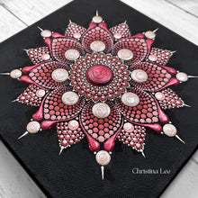 Load image into Gallery viewer, Red Star 8" canvas Christina Lee Original
