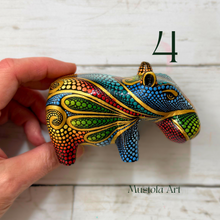Load image into Gallery viewer, House Hippo Hand Carved and Painted By Mustofa Art
