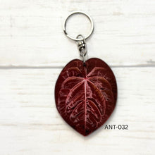 Load image into Gallery viewer, Anthurium Leaf Keychain Multiple Options
