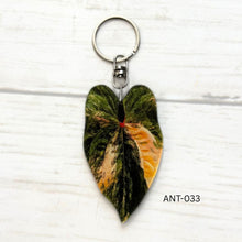 Load image into Gallery viewer, Anthurium Leaf Keychain Multiple Options
