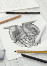 Load image into Gallery viewer, Charcoal Sketch Set for Drawing
