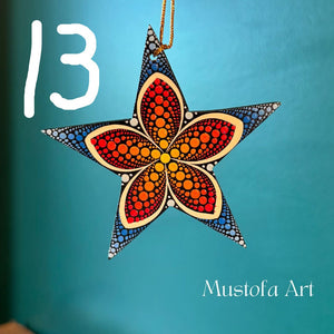 Mustofa's Christmas Star Ornament Collection Multiple Options