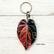 Load image into Gallery viewer, Anthurium Leaf Keychain Multiple Options
