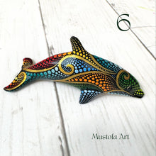 Load image into Gallery viewer, Dolphin Hand Painted Multiple Options Available
