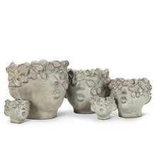 Load image into Gallery viewer, Lg Kissing Face Planter-11&quot;H-463
