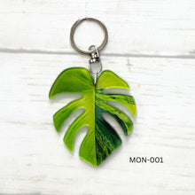 Load image into Gallery viewer, Monstera Leaf Keychain Multiple Options
