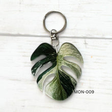 Load image into Gallery viewer, Monstera Leaf Keychain Multiple Options
