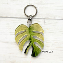Load image into Gallery viewer, Monstera Leaf Keychain Multiple Options
