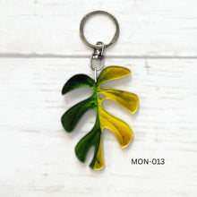 Load image into Gallery viewer, Monstera Leaf Keychain Multiple Options
