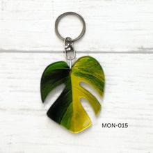 Load image into Gallery viewer, Monstera Leaf Keychain Multiple Options
