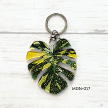 Load image into Gallery viewer, Monstera Leaf Keychain Multiple Options
