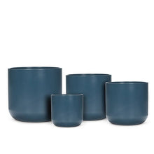 Load image into Gallery viewer, Md Classic Planter-Dk Blu-5&quot; H
